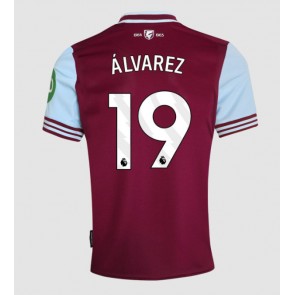 West Ham United Edson Alvarez #19 Domaci Dres 2024-25 Kratak Rukavima